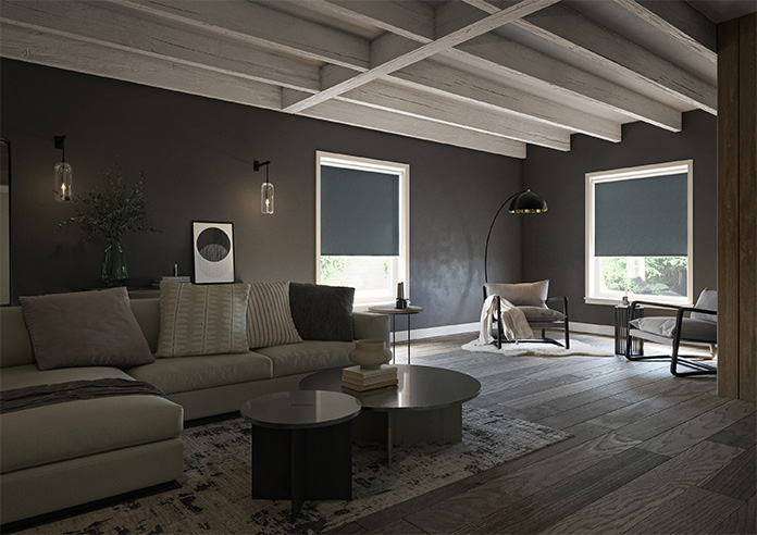 Nairn (Blackout), Sable Black - Twist&Fit Roller Blind - Image 7